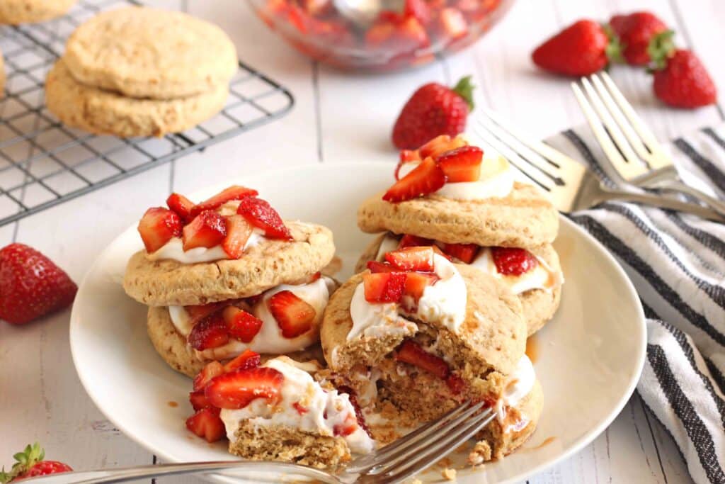 Dairy-Free Strawberry Shortcake by Jesse Lane Lee