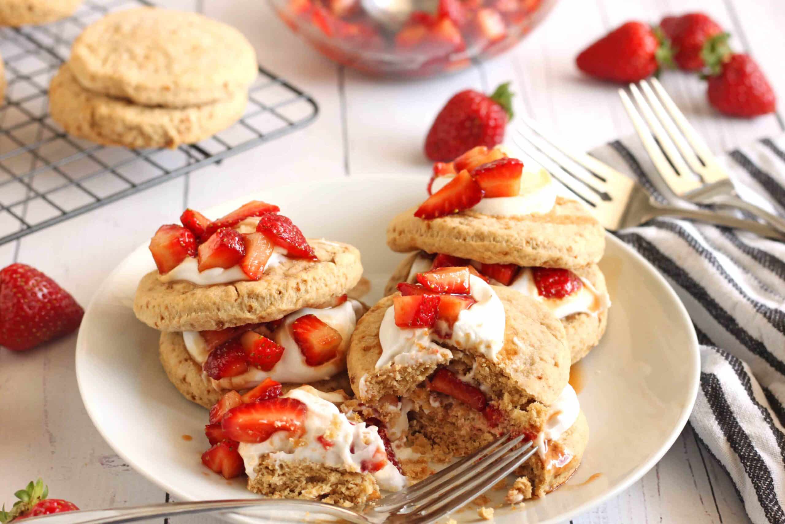 Dairy-Free Strawberry Shortcake by Jesse Lane Lee
