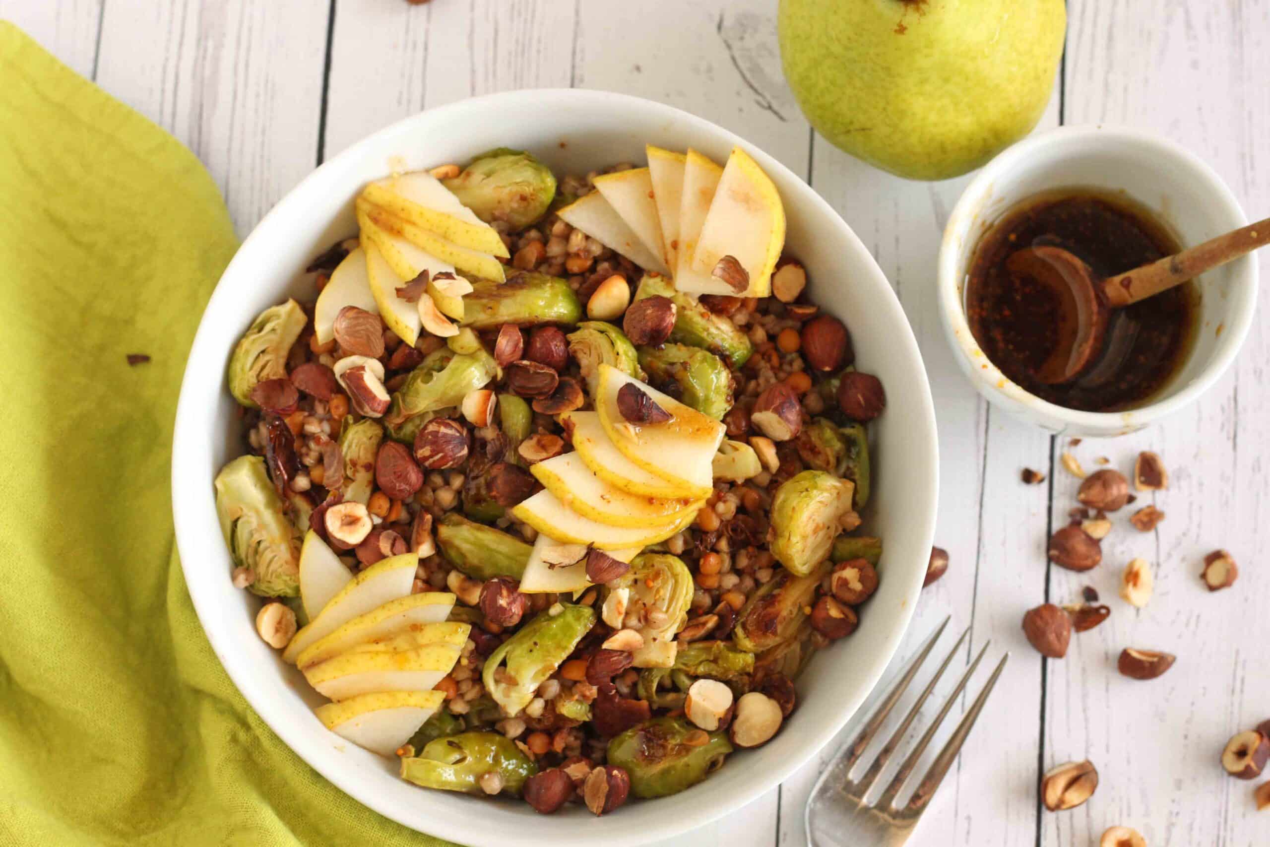 Warm Brussels Sprout Salad by Jesse Lane Lee
