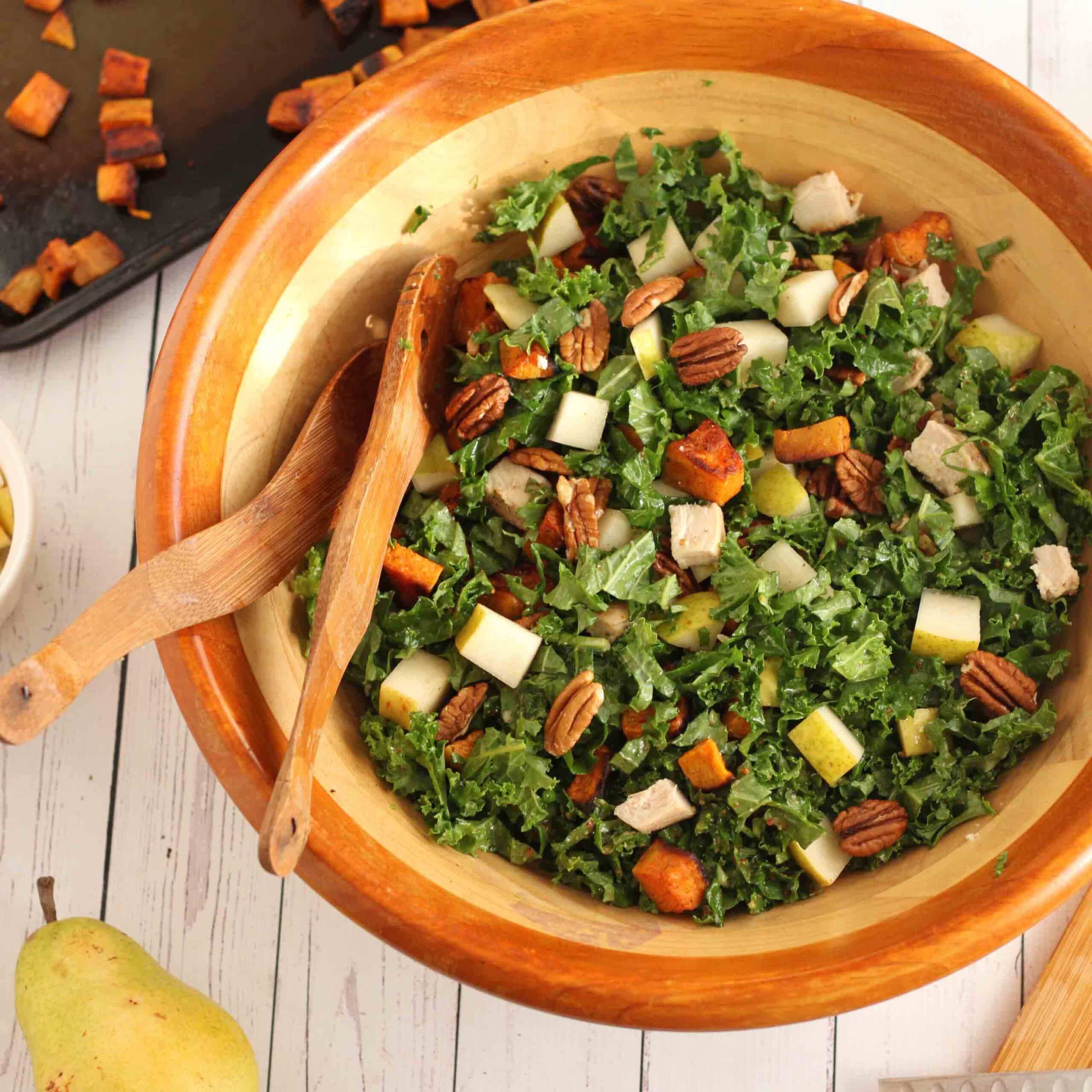 Sweet Kale Salad - Jesse Lane Wellness