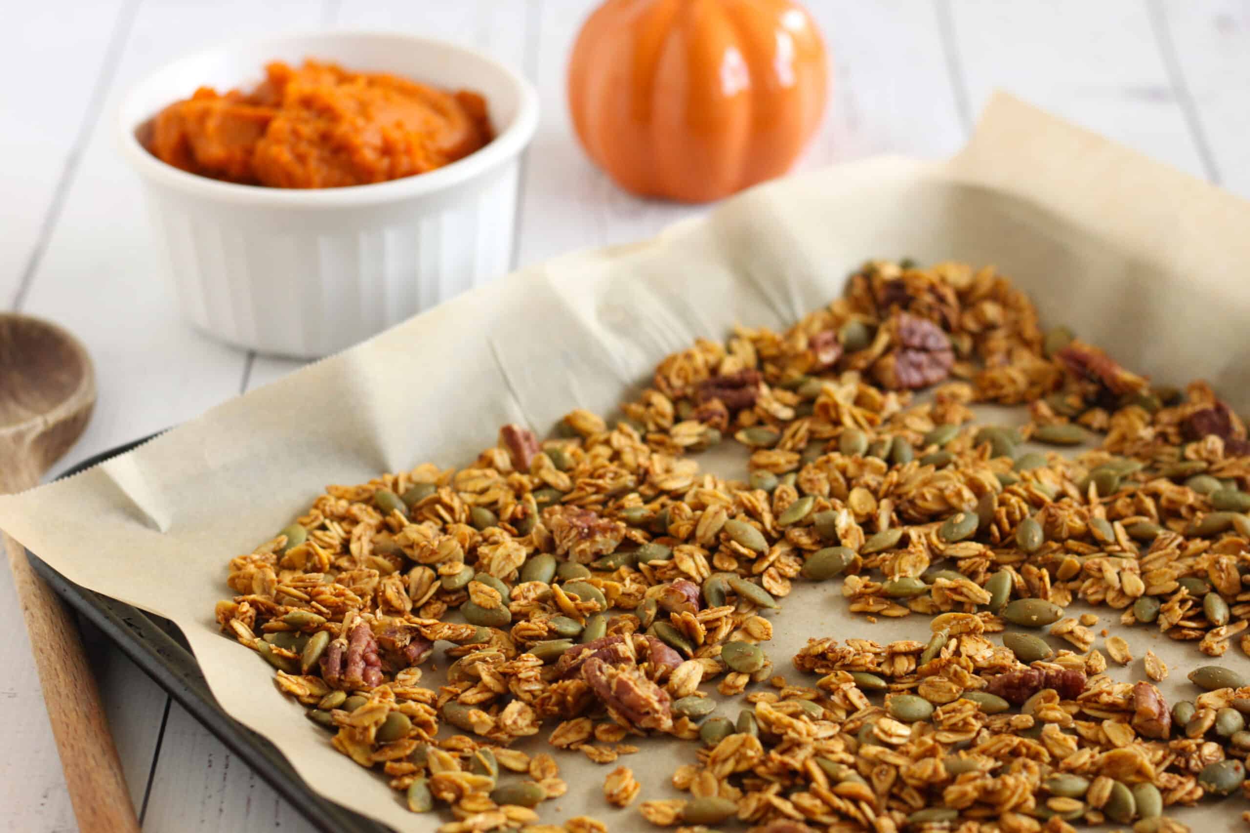 Pumpkin Spice Granola by Jesse Lane Lee