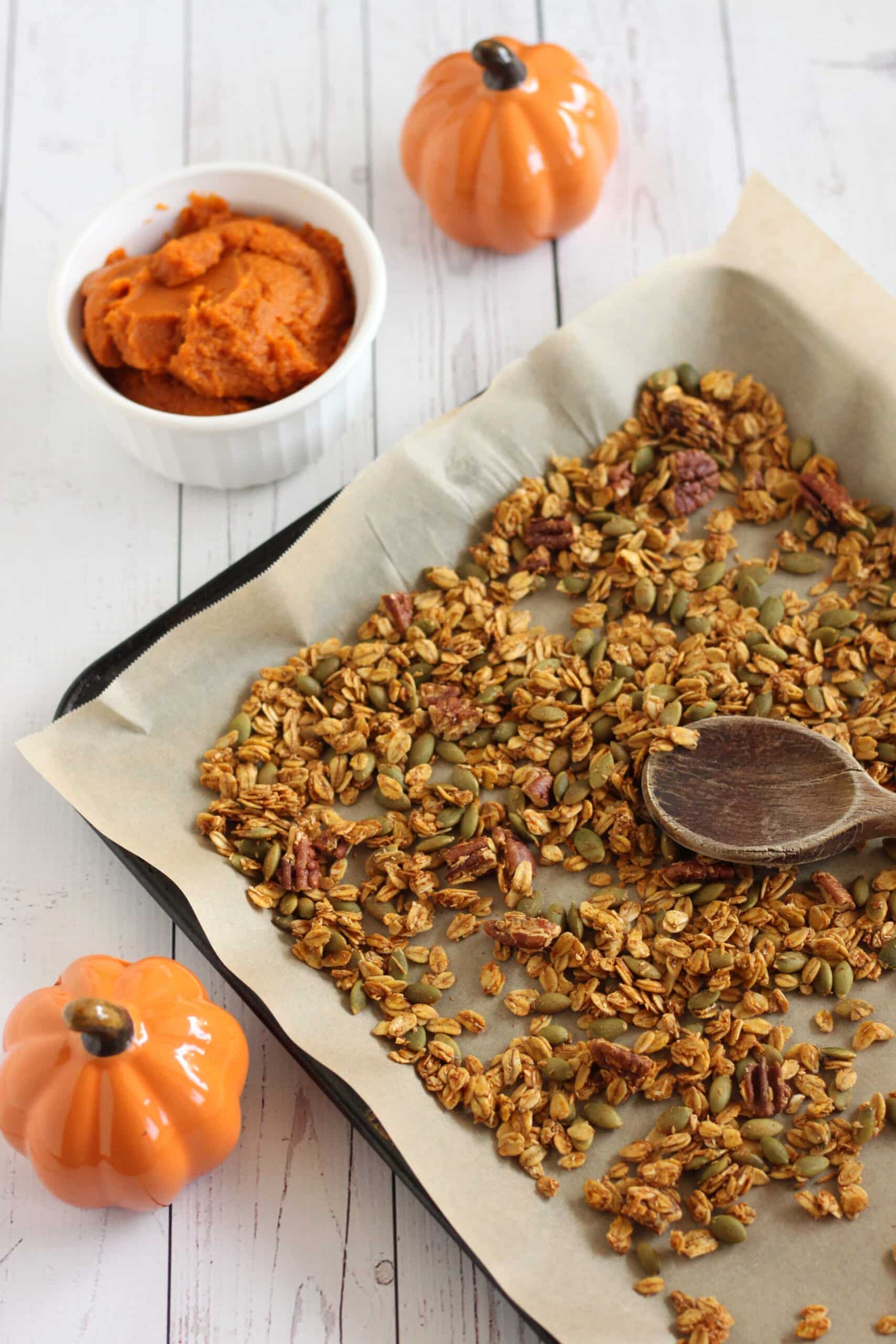 Pumpkin Spice Granola by Jesse Lane Wellness