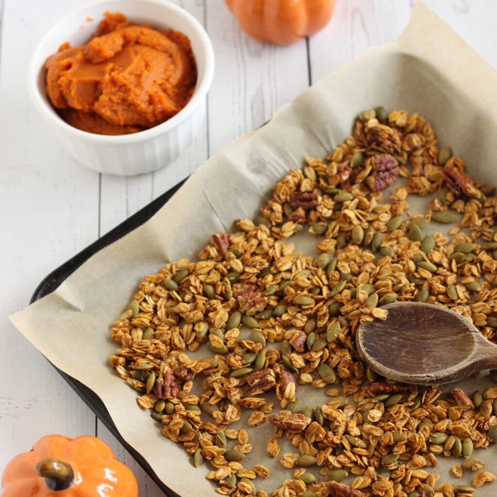 Pumpkin Spice Granola by Jesse Lane Wellness square