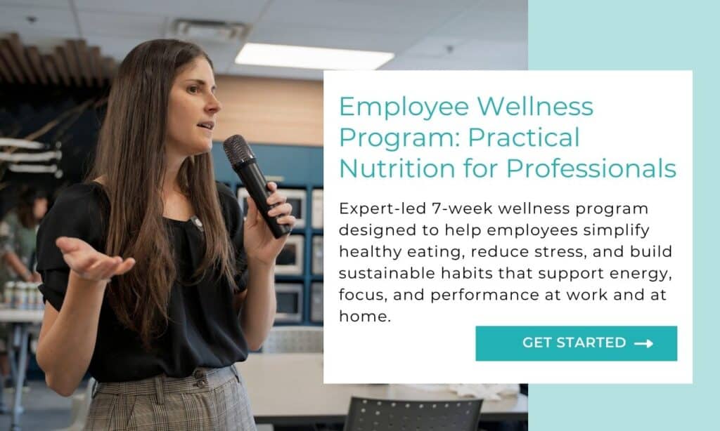 Employee Wellness Program Practical Nutrition for Professionals with Holistic Nutritionist Jesse Lane Lee