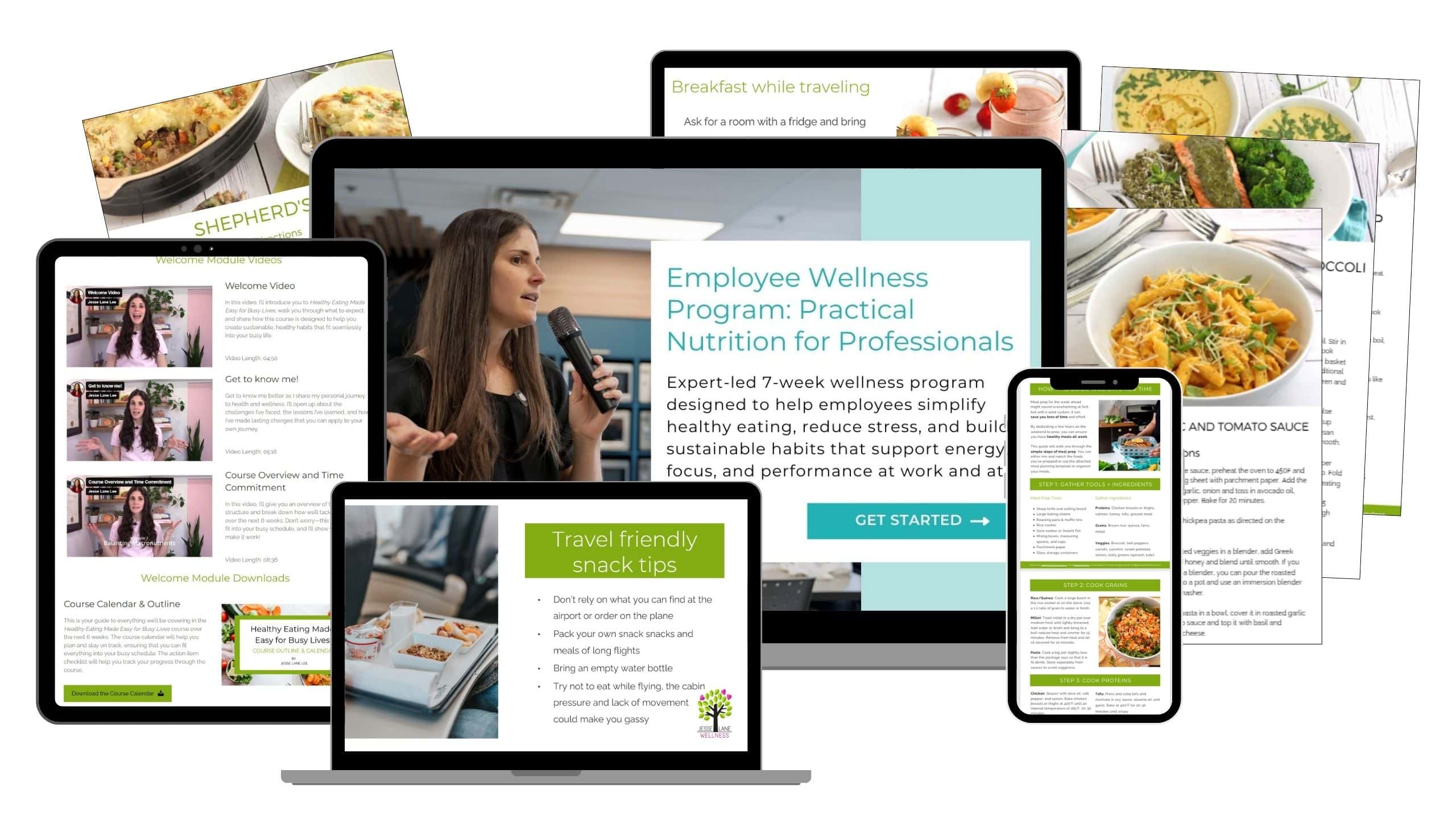 Employee Wellness Program Practical Nutrition for Professionals with Nutritionist Jesse Lane Lee