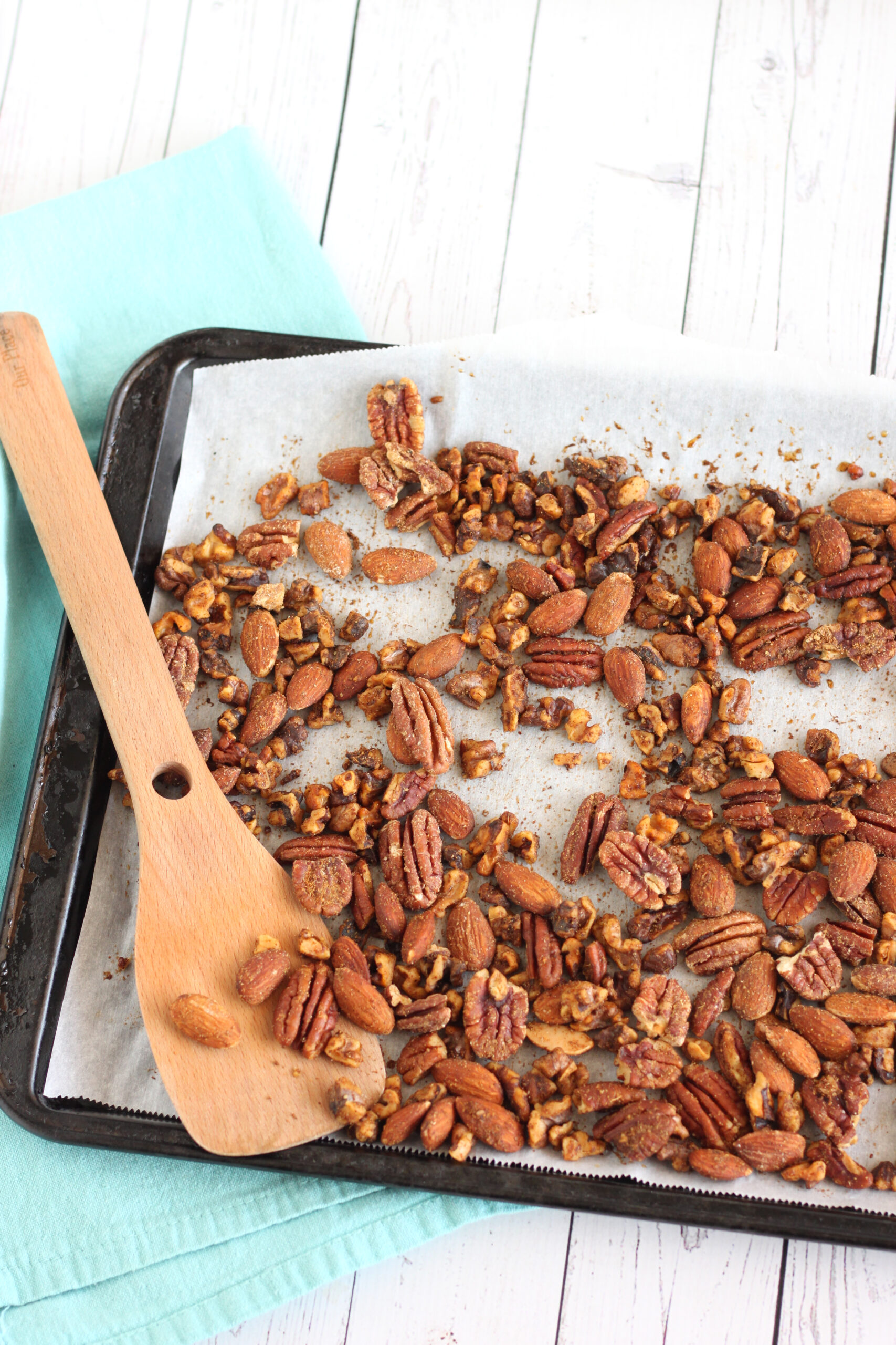Spicy Roasted Nuts Recipe by Jesse Lane Lee