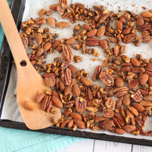 Spicy Roasted Nuts Recipe by Jesse Lane Wellness
