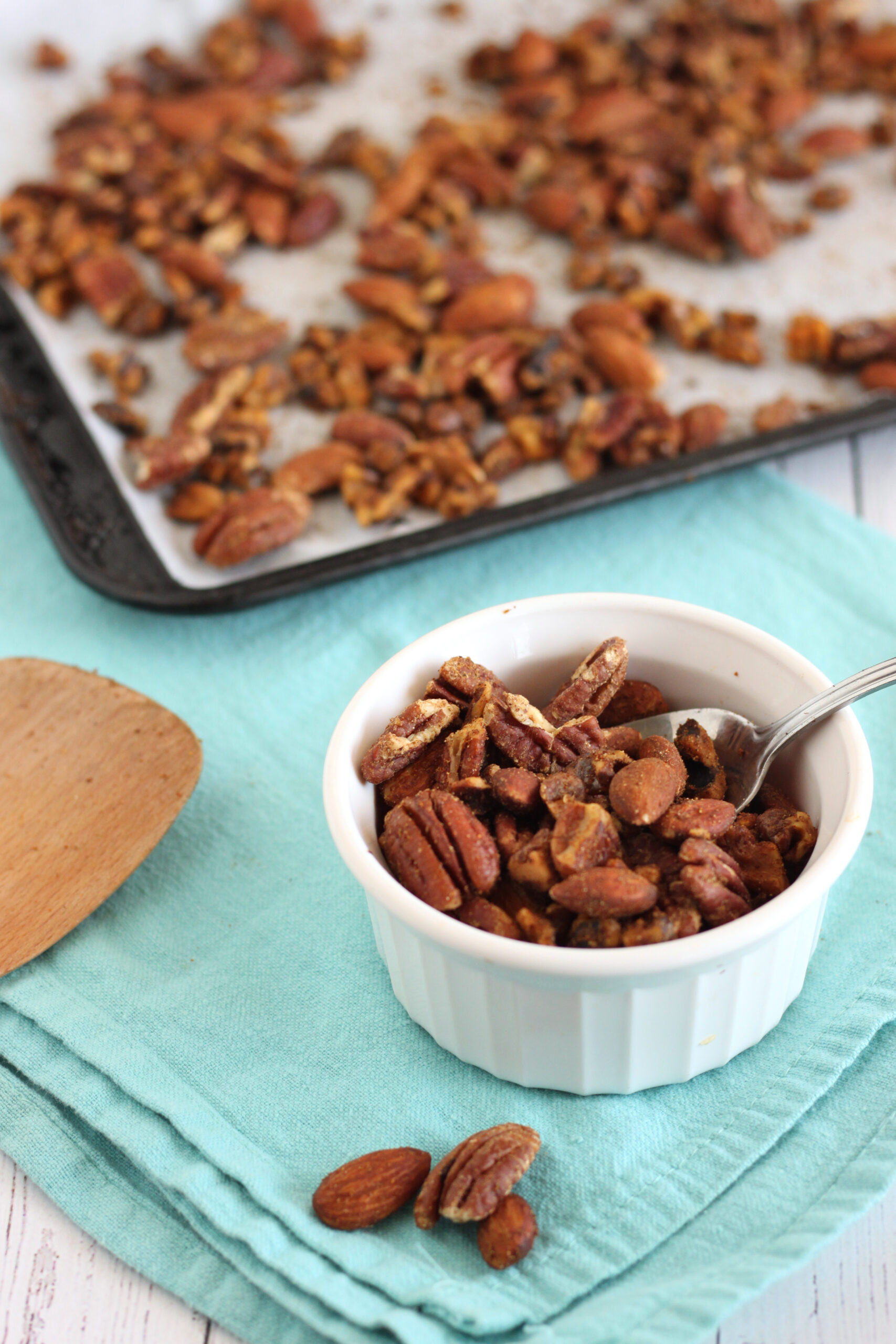 Spicy Roasted Nuts by Jesse Lane Wellness