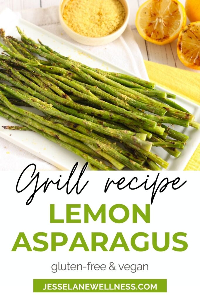 Grilled Asparagus with Lemon Pin