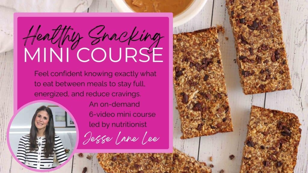 Healthy Snacking Mini Course with Jesse Lane Lee