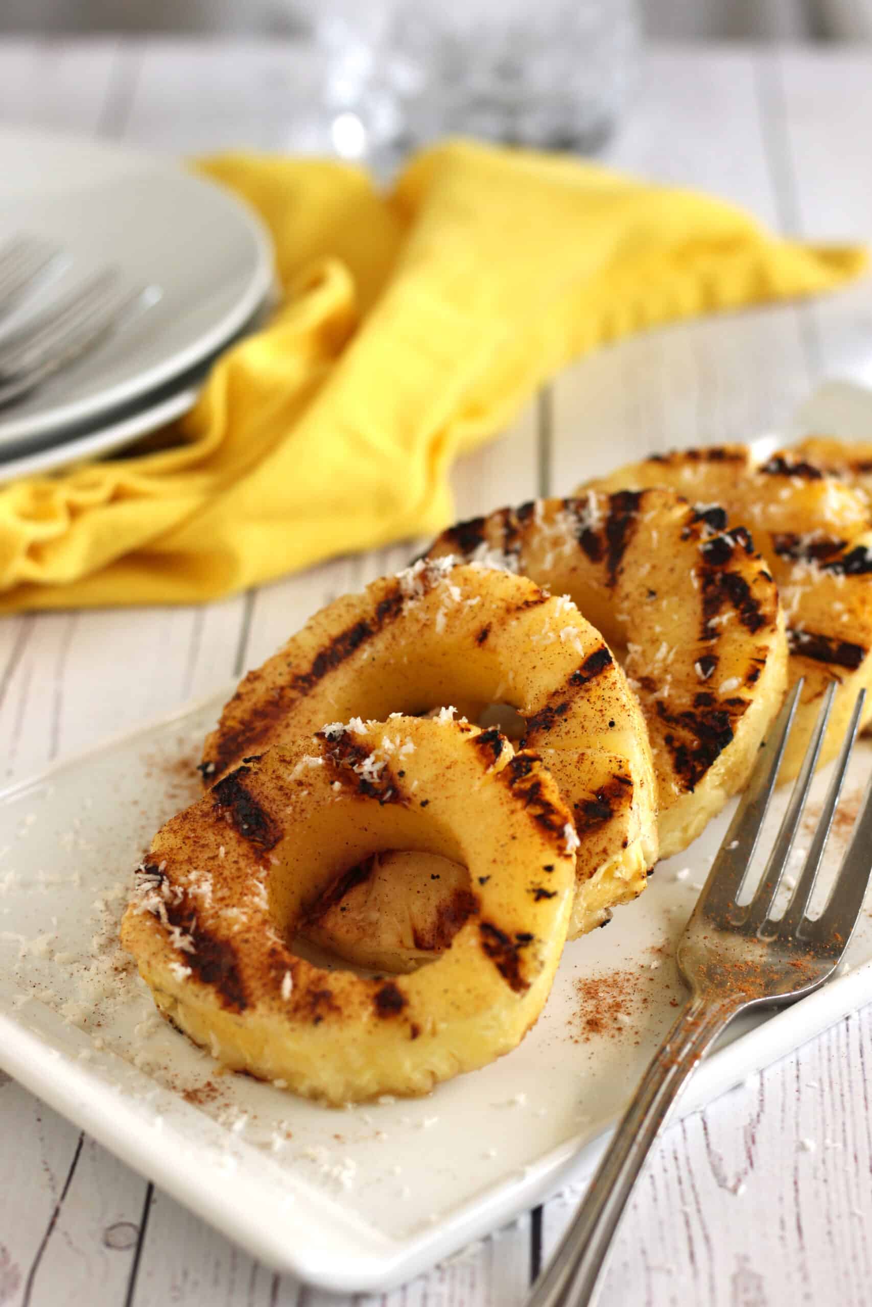 Grilled Pineapple with Cinnamon Recipe by Jesse Lane Lee
