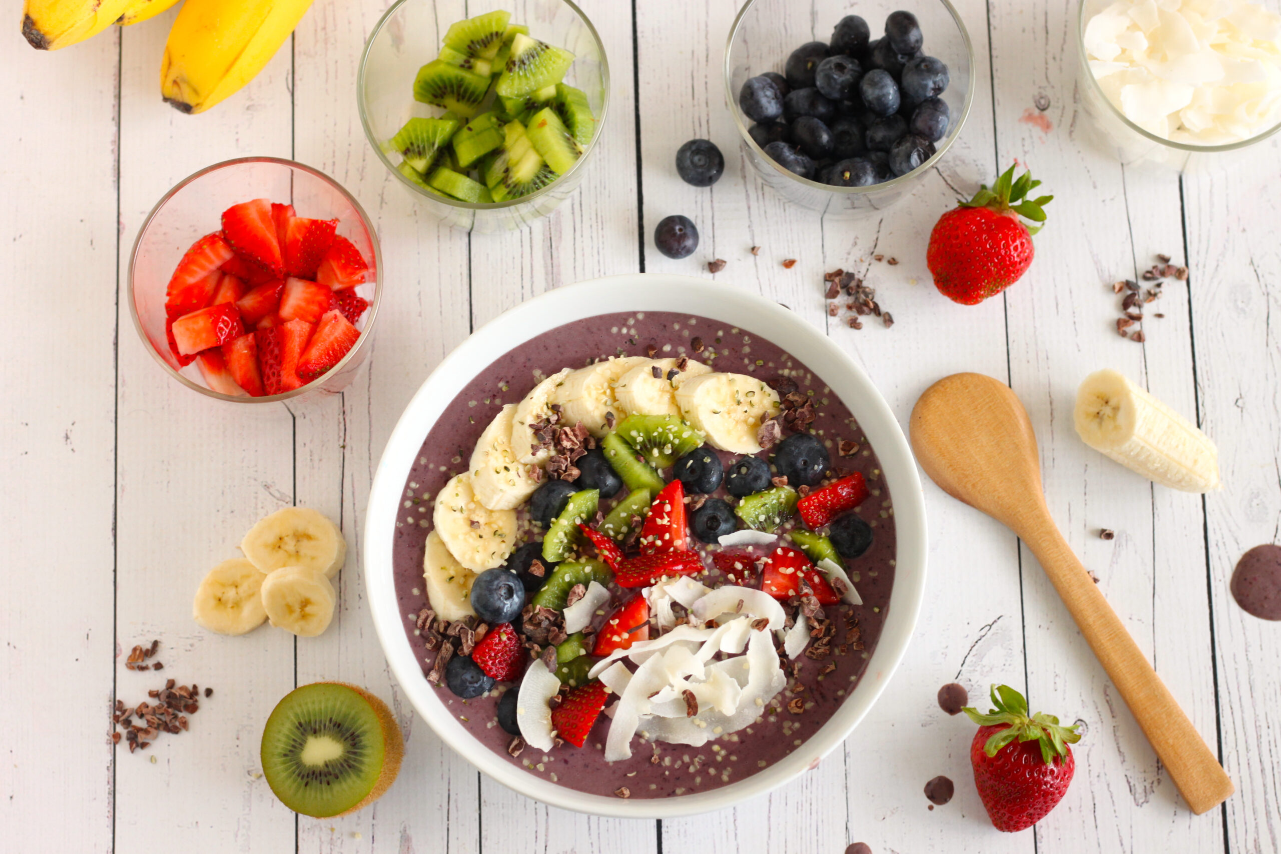 Protein Vegan Acai Bowl Recipe by Jesse Lane Lee