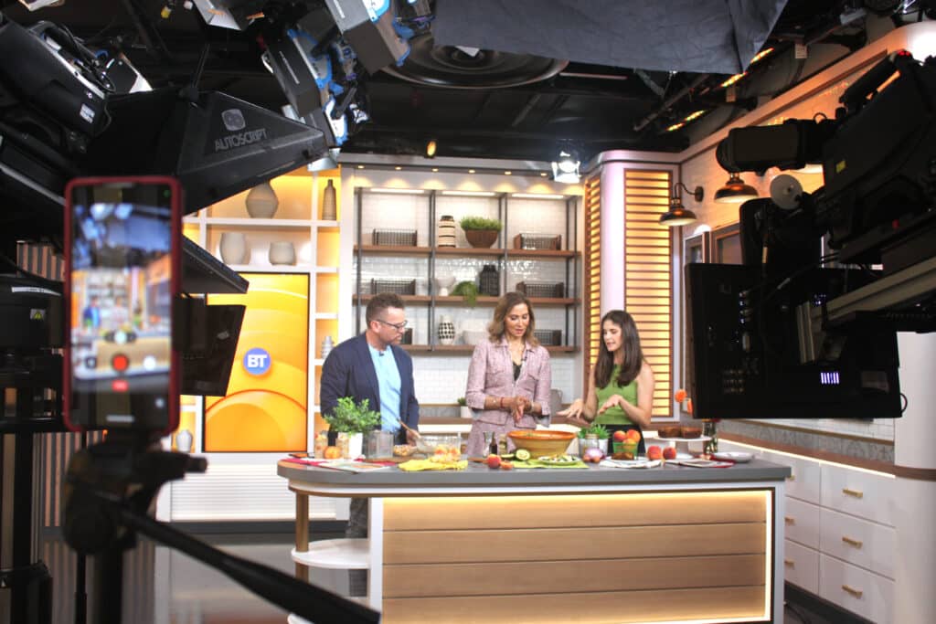 Healthy Peach Recipes with Jesse Lane Lee on TV