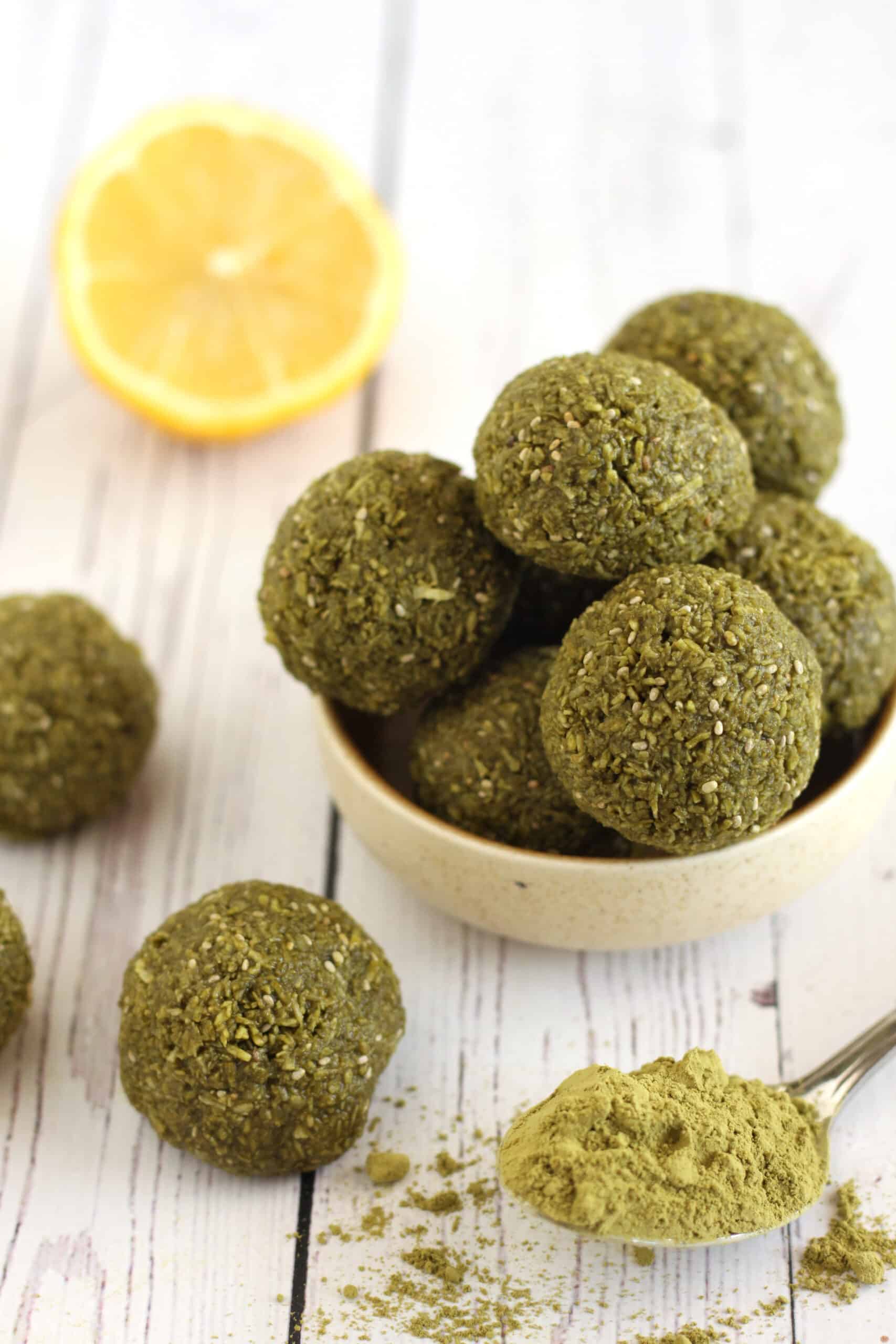 Matcha Balls by Jesse Lane Lee