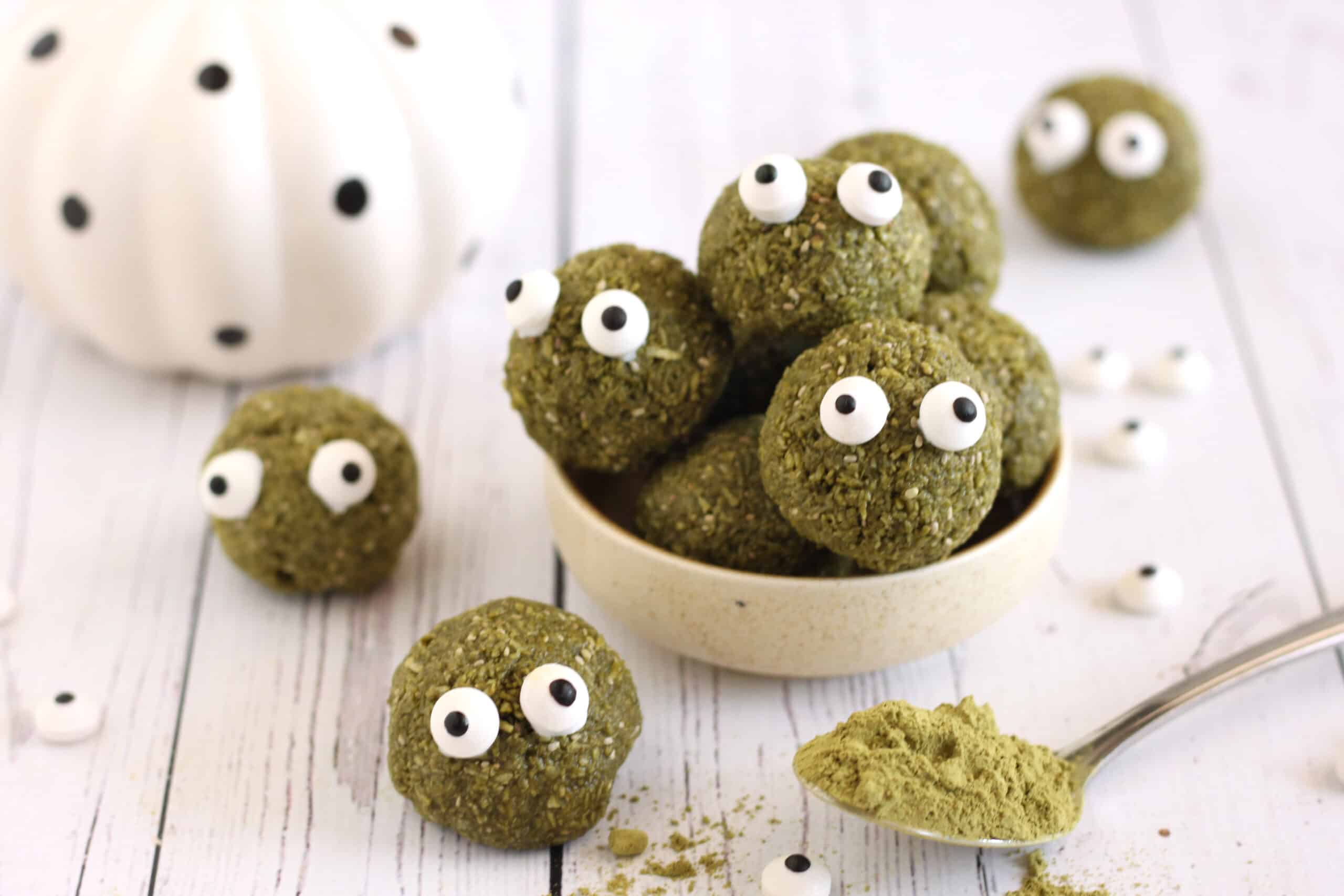Monster Matcha Ball by Jesse Lane Lee